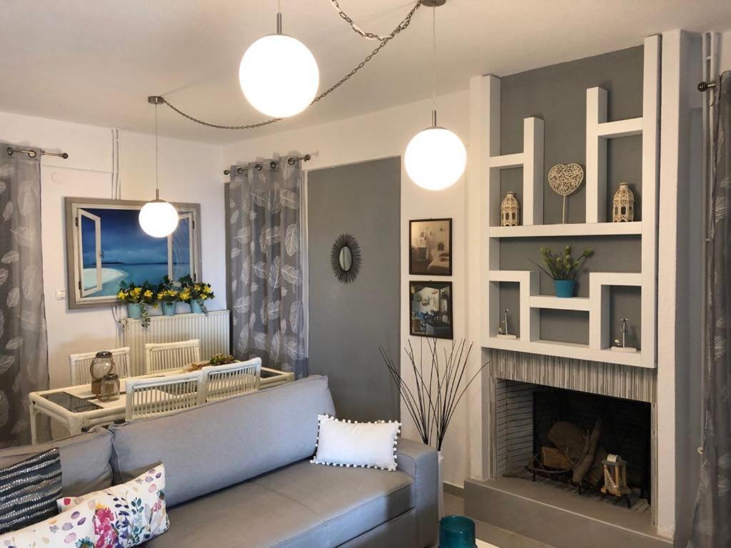 Sofia'S Pearl Beachfront Maisonette Nea Kallikrateia エクステリア 写真